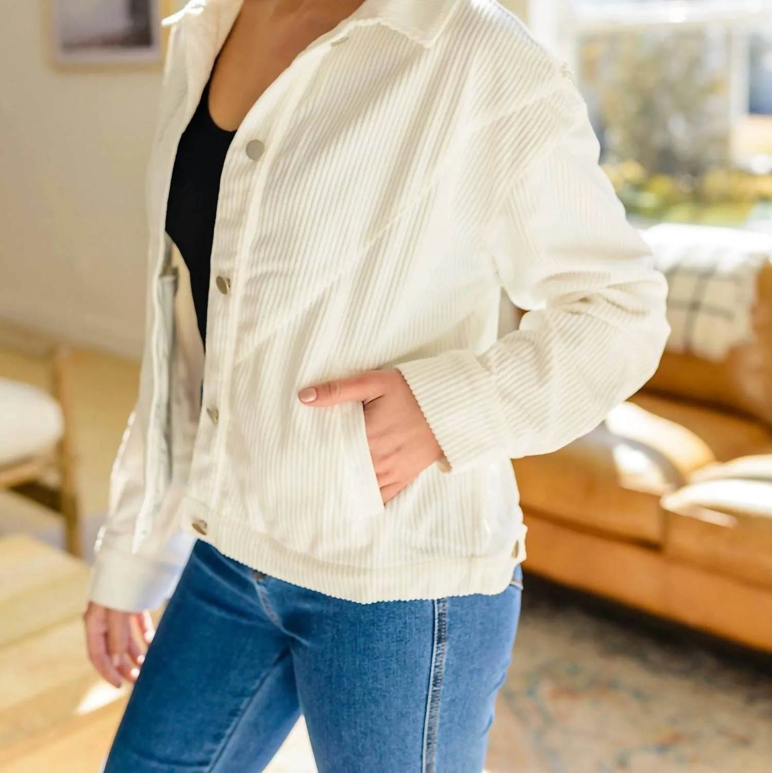 Andree By Unit - Loretta Rhinestone Fringe Jacket