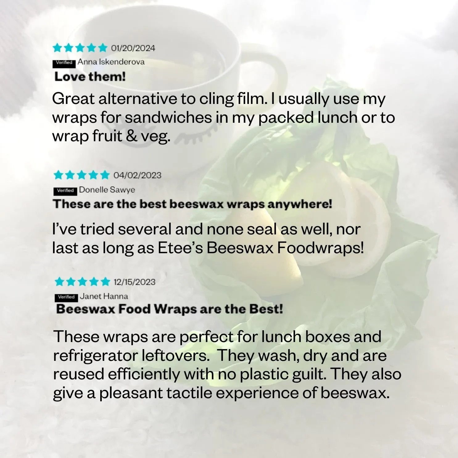 Beeswax Food Wraps