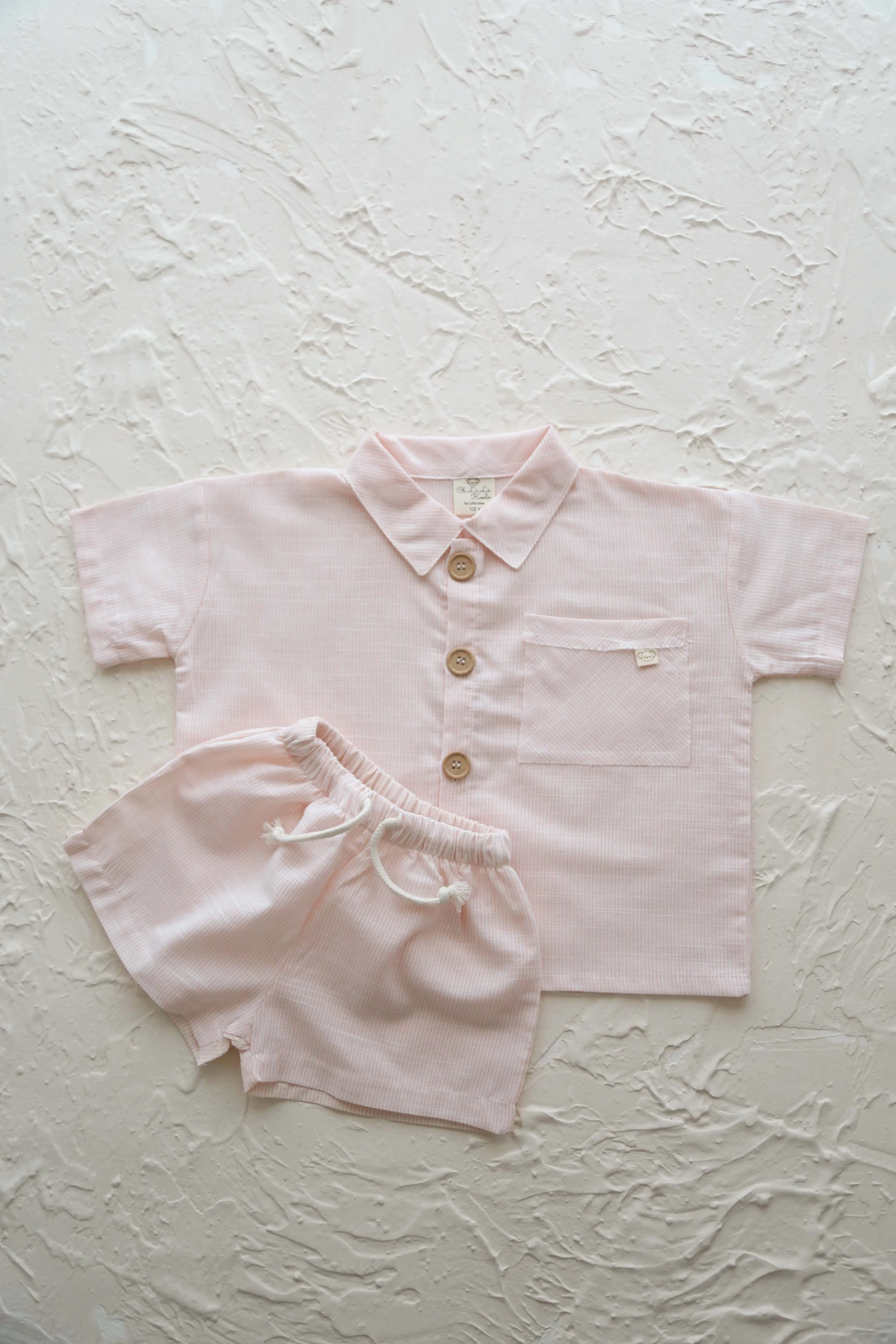 Boy Shirt-Short Set