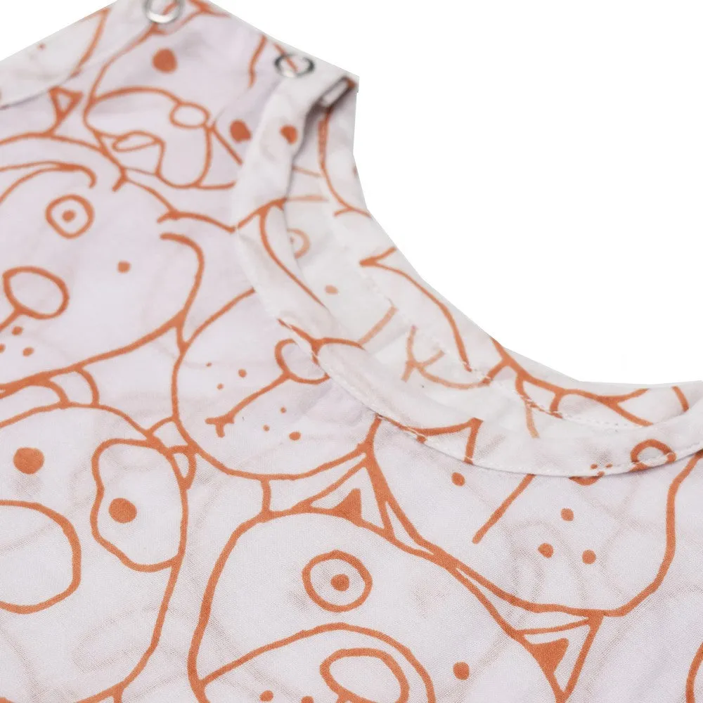 Brown Dog Cotton Jabla