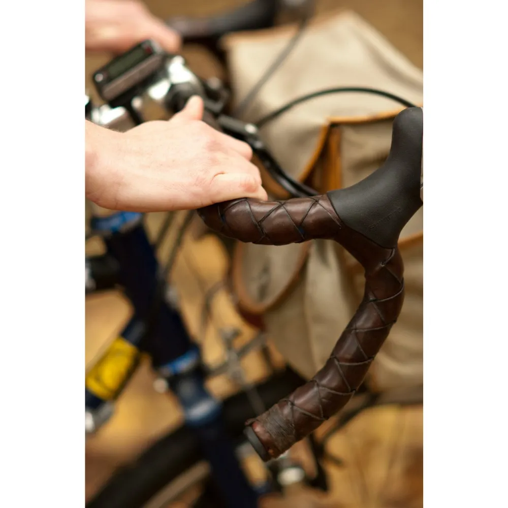Bullwhip Braided Leather Bar Wraps