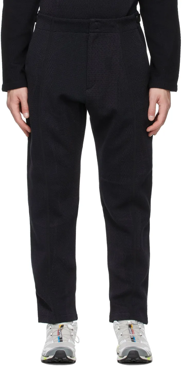 BYBORRE Black Suit Trousers