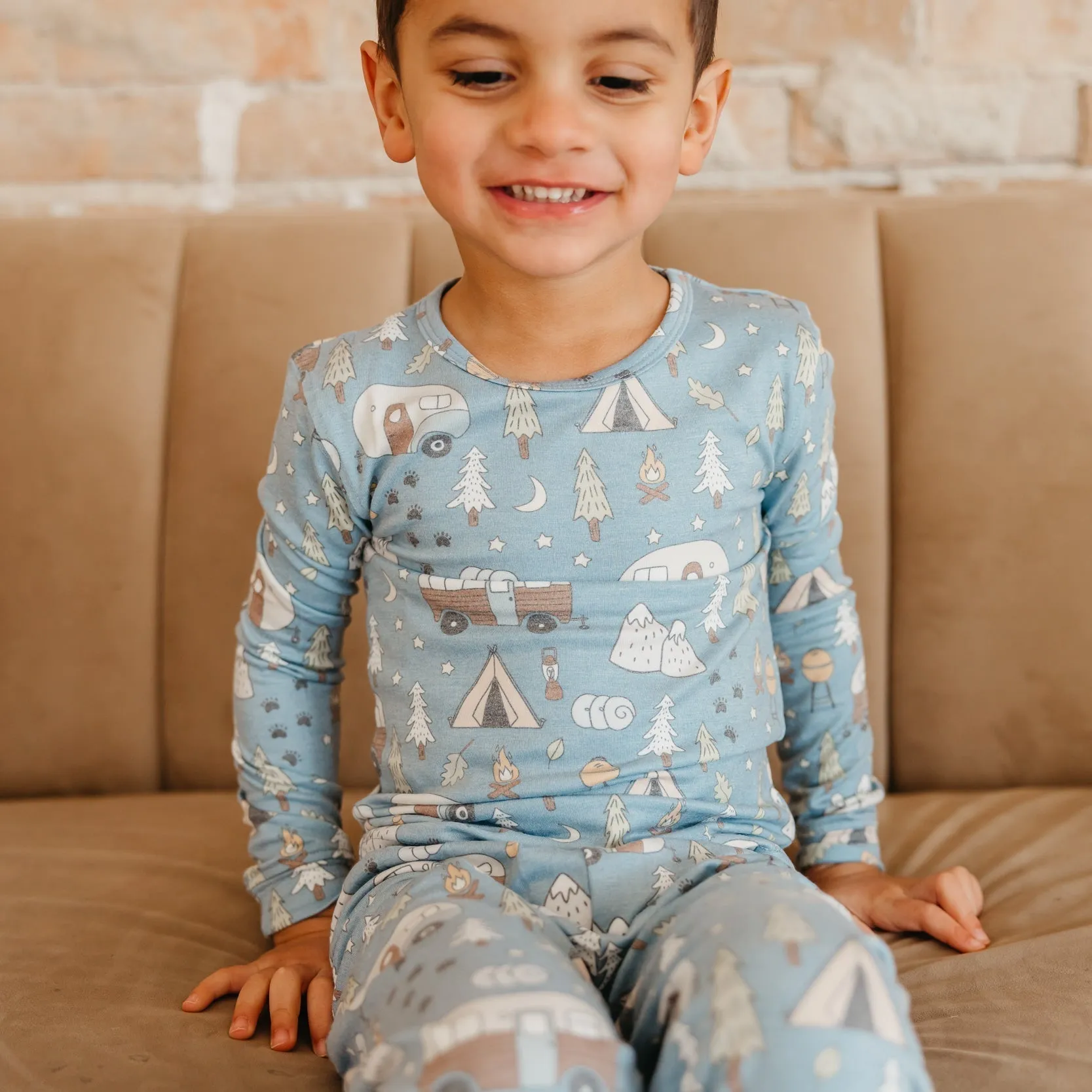 Copper Pearl 2-Piece Long Sleeve Pajama Set | Bridger