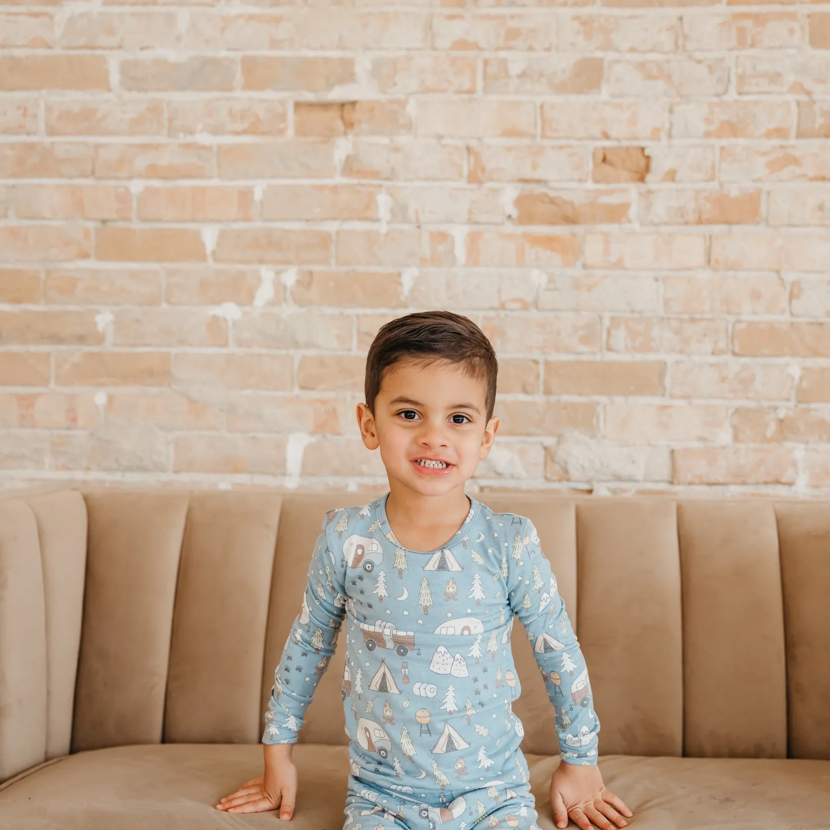 Copper Pearl 2-Piece Long Sleeve Pajama Set | Bridger
