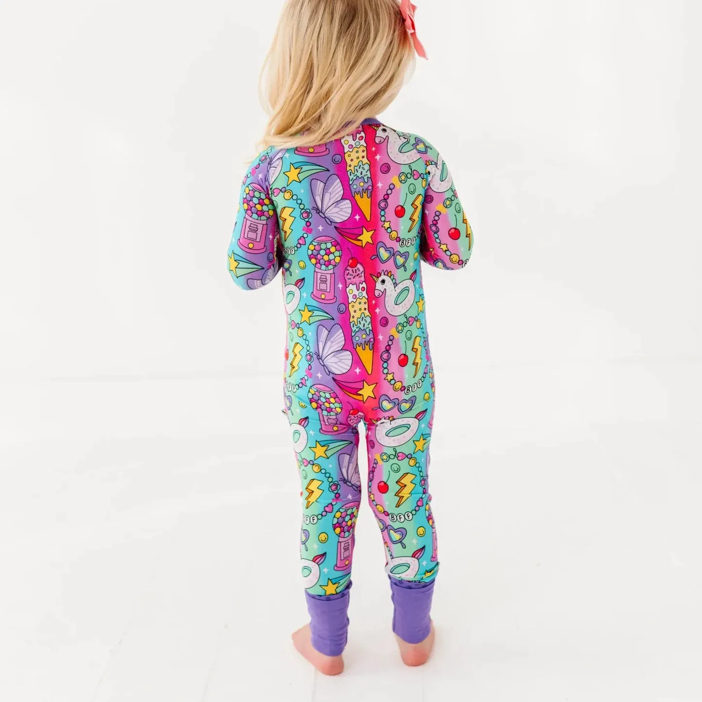 Cosmic Candyland Convertible Footie