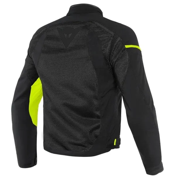DAINESE AIR FRAME D1 BLACK/FLURO YELLOW TEXTILE JACKET