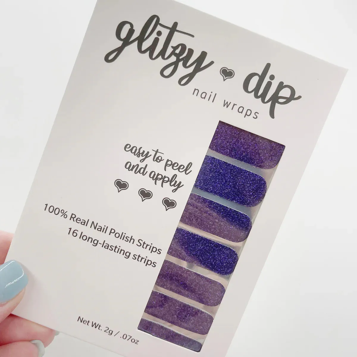 Deep Purple Glitter