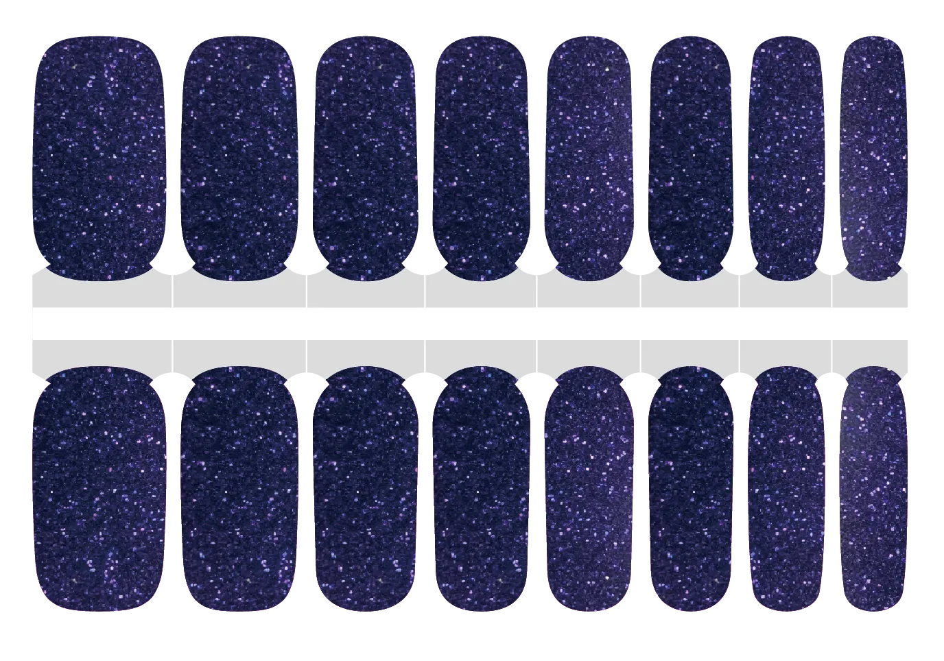 Deep Purple Glitter