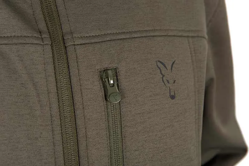 Fox Collection Soft Shell Jacket Green & Black