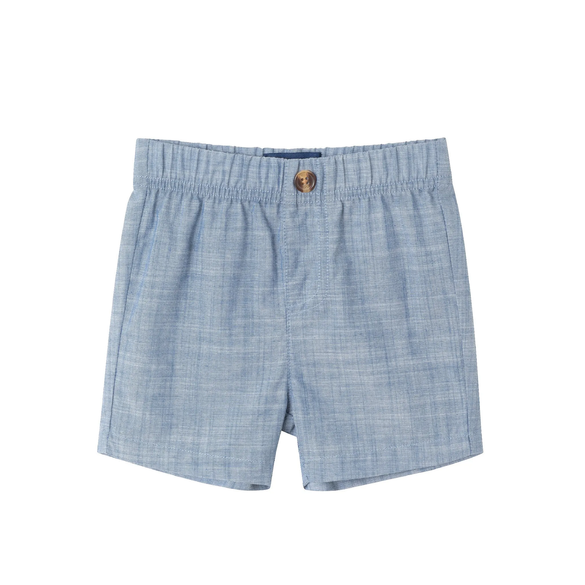 Infant (3-24M) Oxford Shirt & Shorts Set | Pink Striped