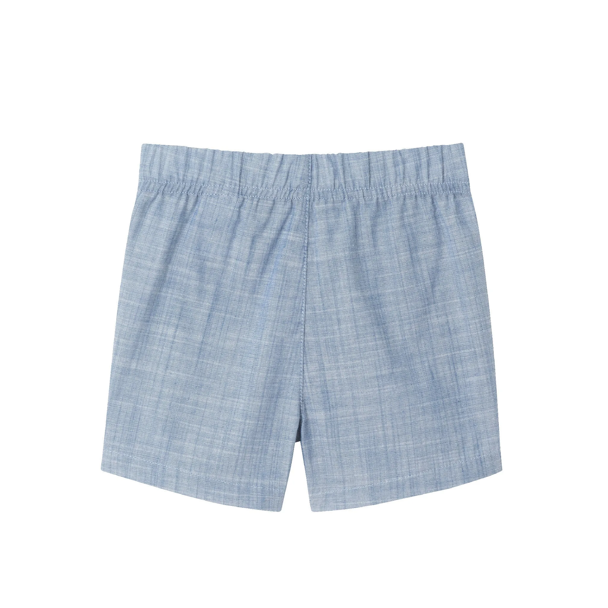 Infant (3-24M) Oxford Shirt & Shorts Set | Pink Striped