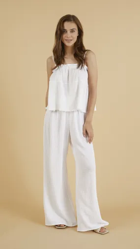 Ivy Top - White