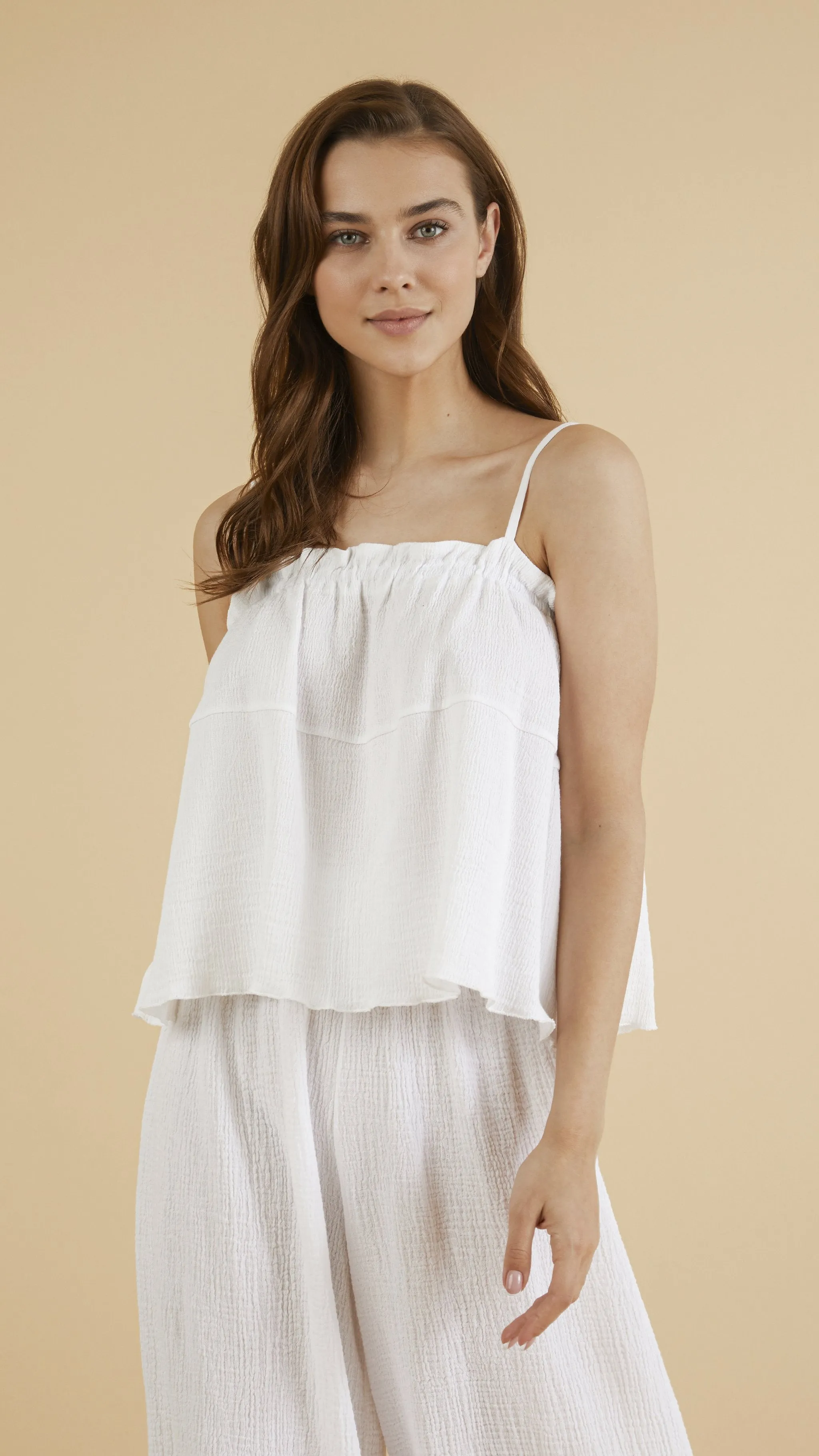 Ivy Top - White