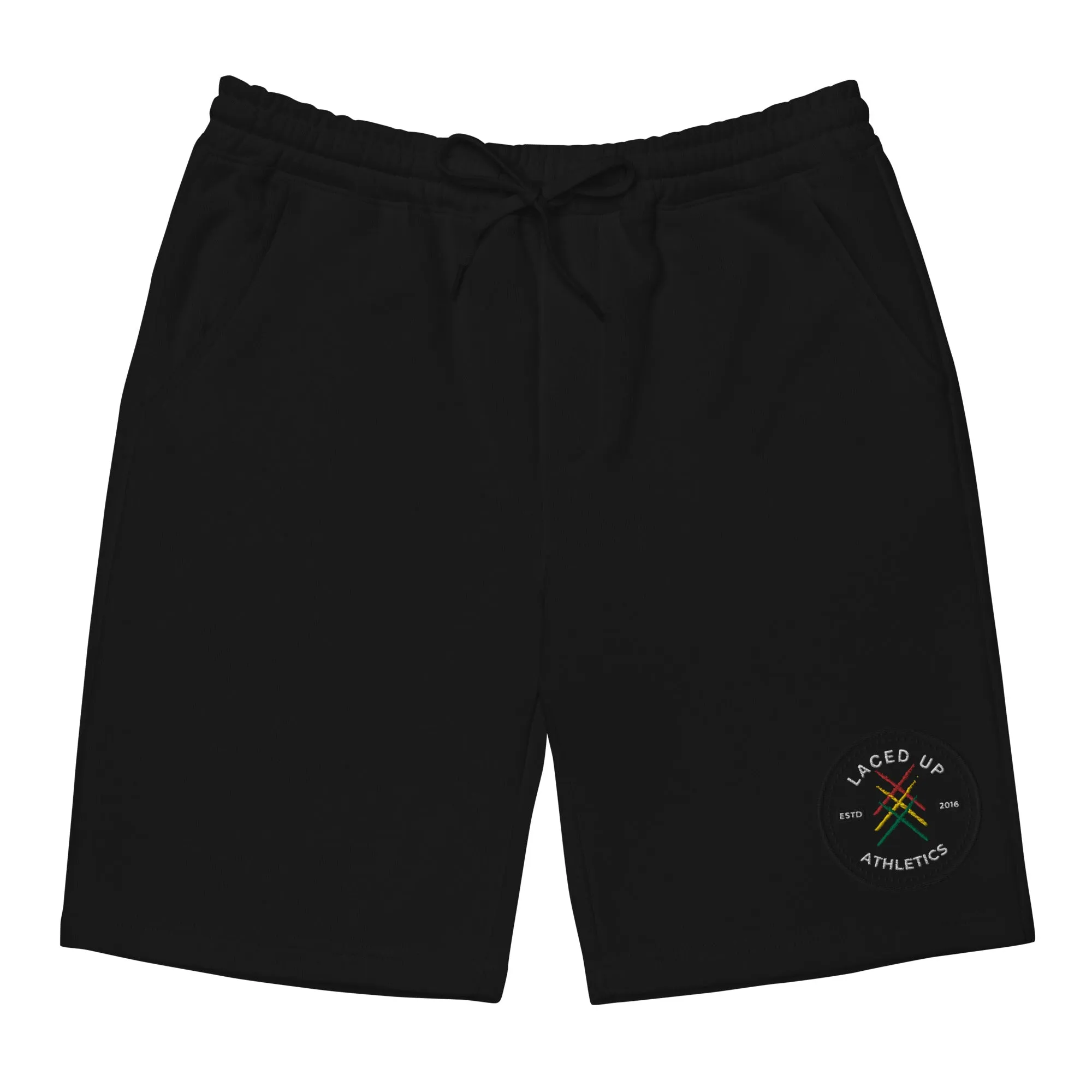 Laced Up Athletics Company Men's fleece shorts