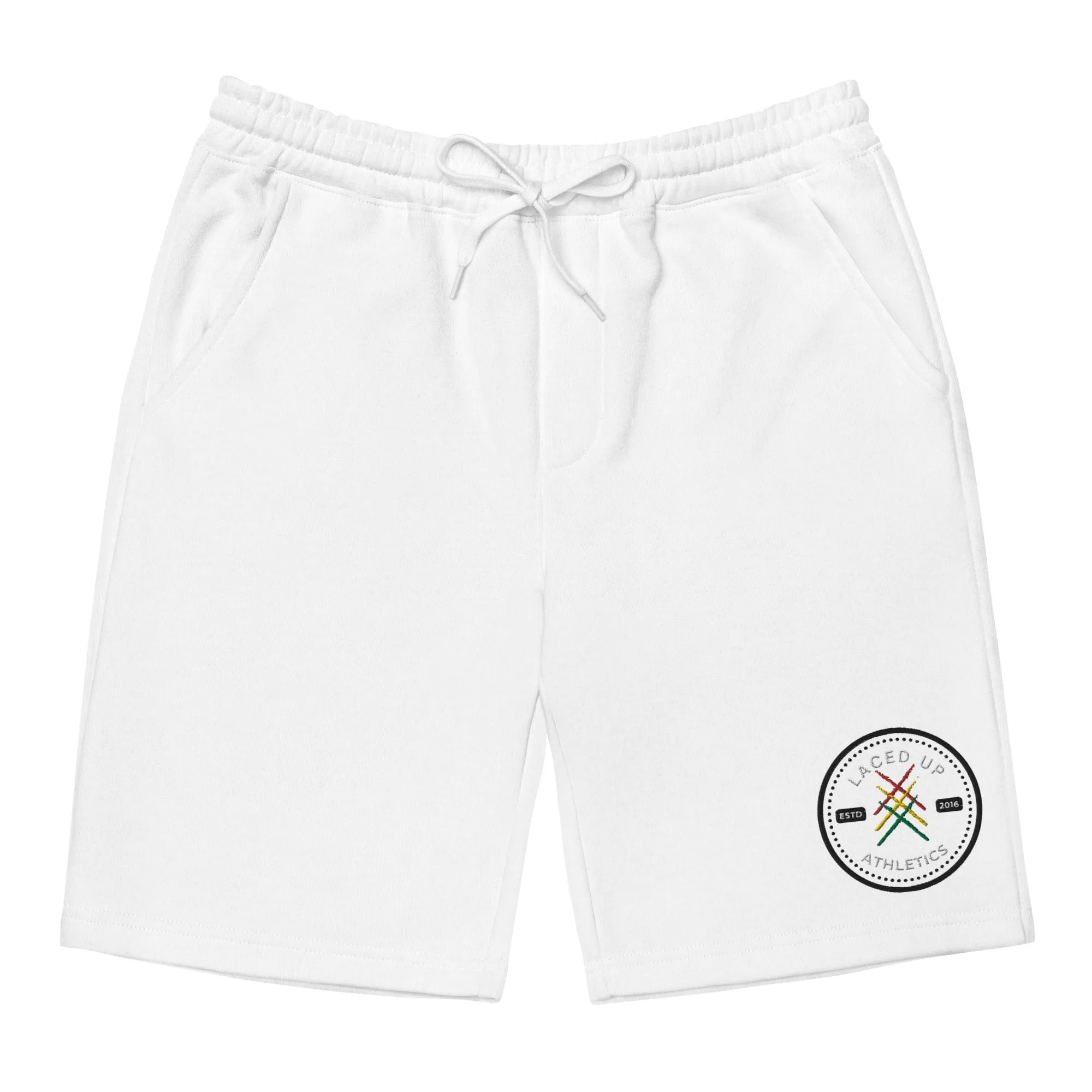 Laced Up Athletics Company Men's fleece shorts