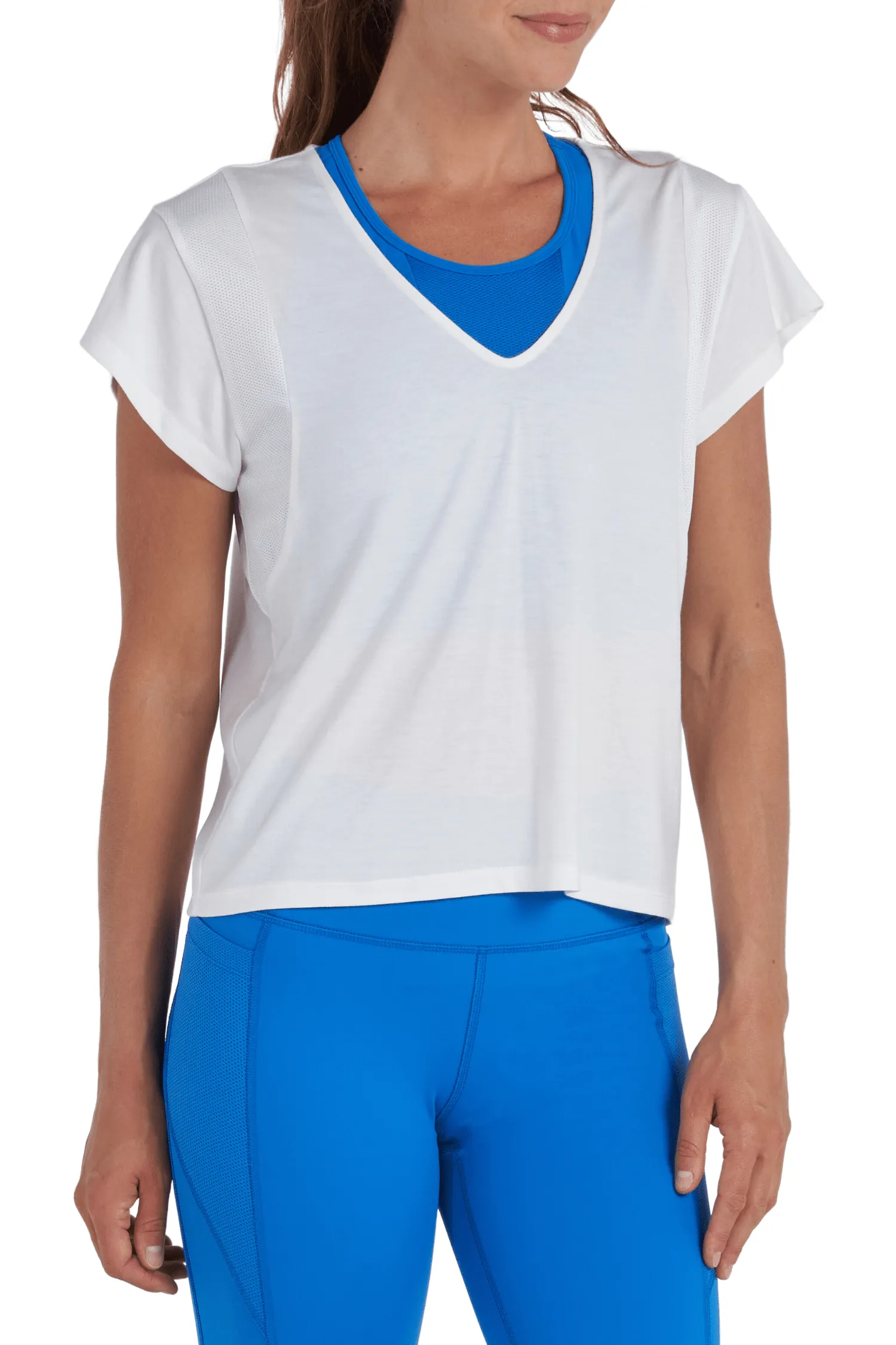 Mesh Inset Tee