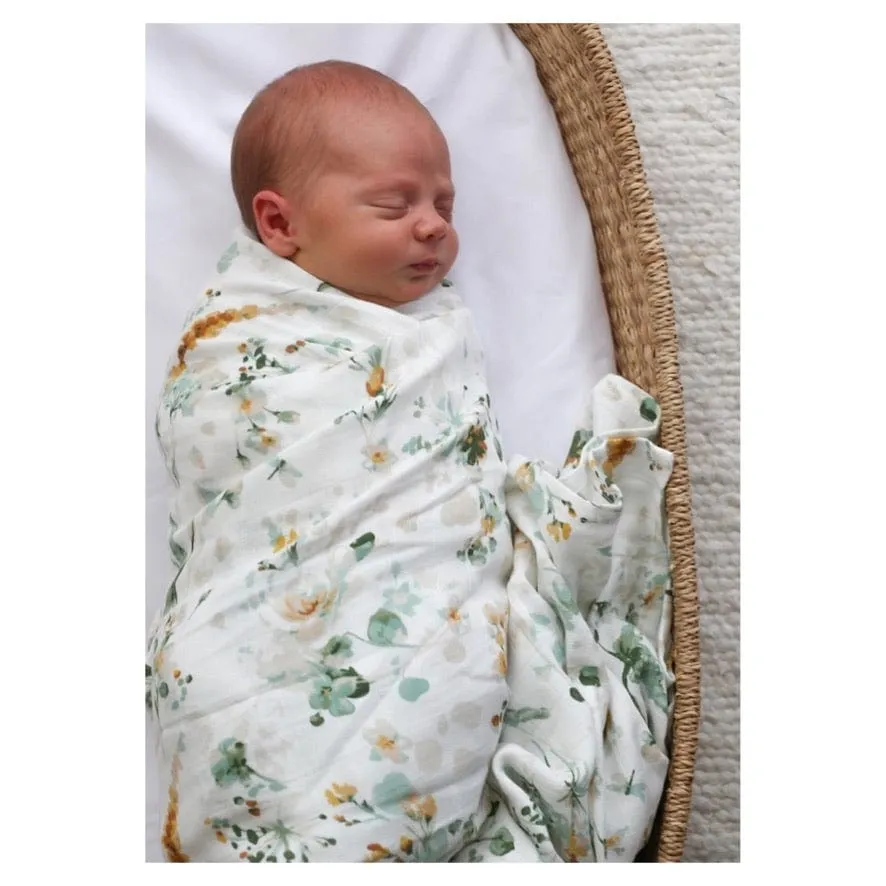 Muslin Wrap - Spring Melody