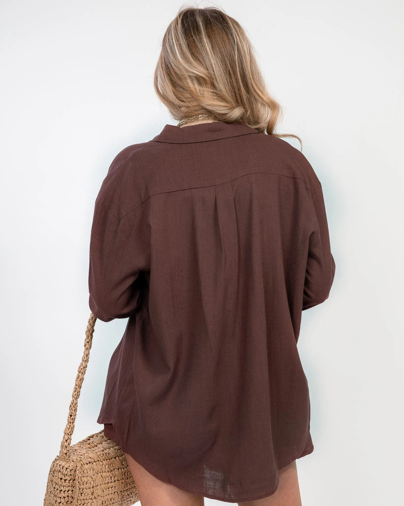 Shore Side Linen Top