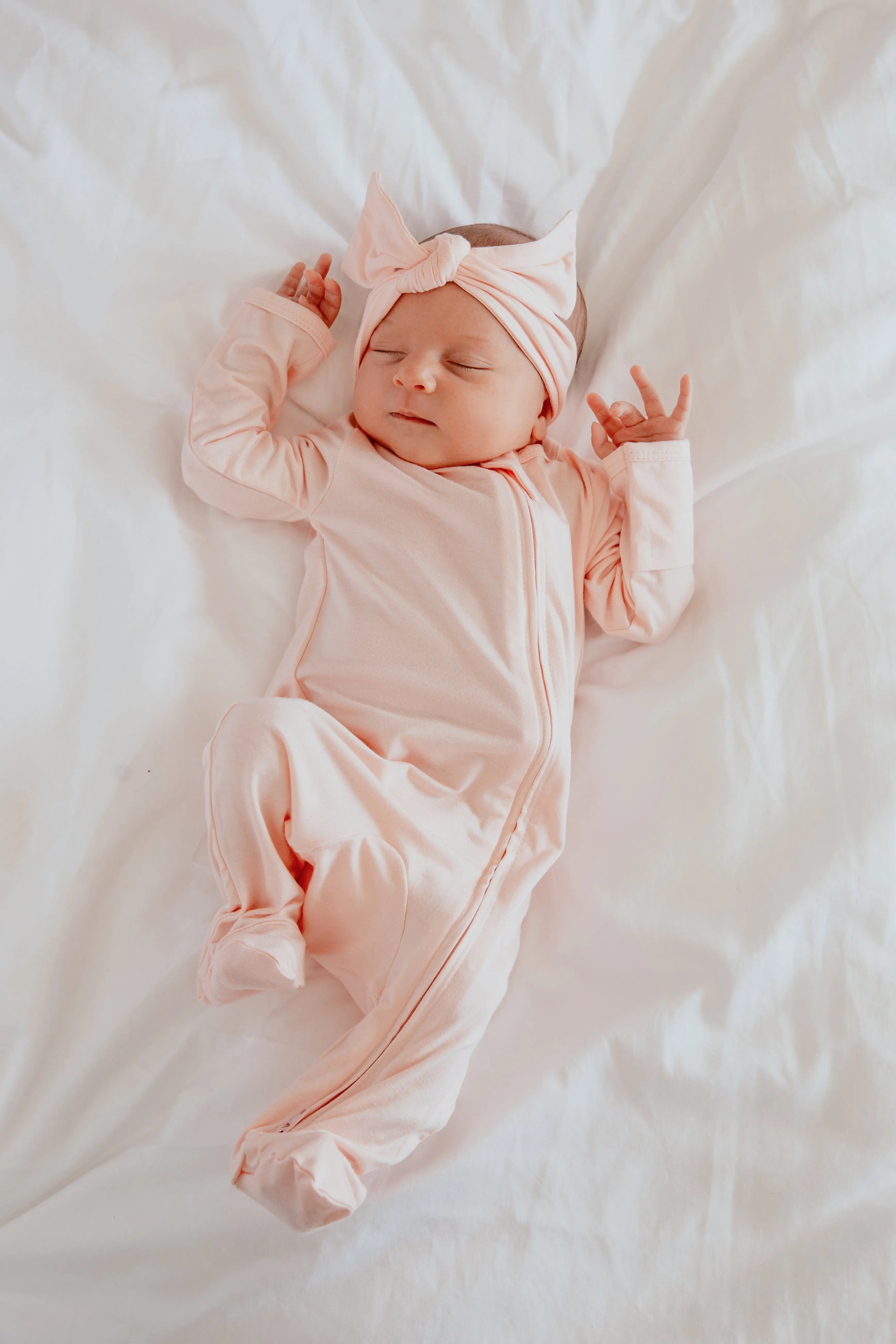 Snuggle Shield LUXE Bamboo Footie Pajamas