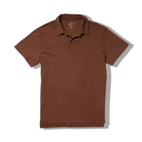 Sunwashed 2 Button Polo - Rubber