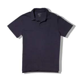 Sunwashed 2 Button Polo - Washed Navy