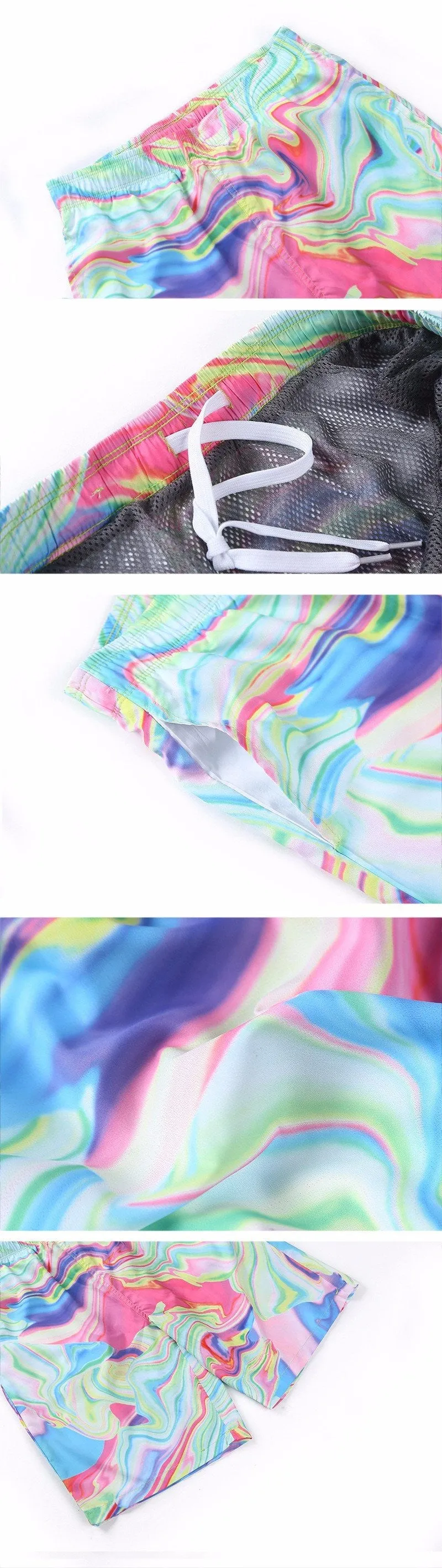 Tie Dye Men's Shorts