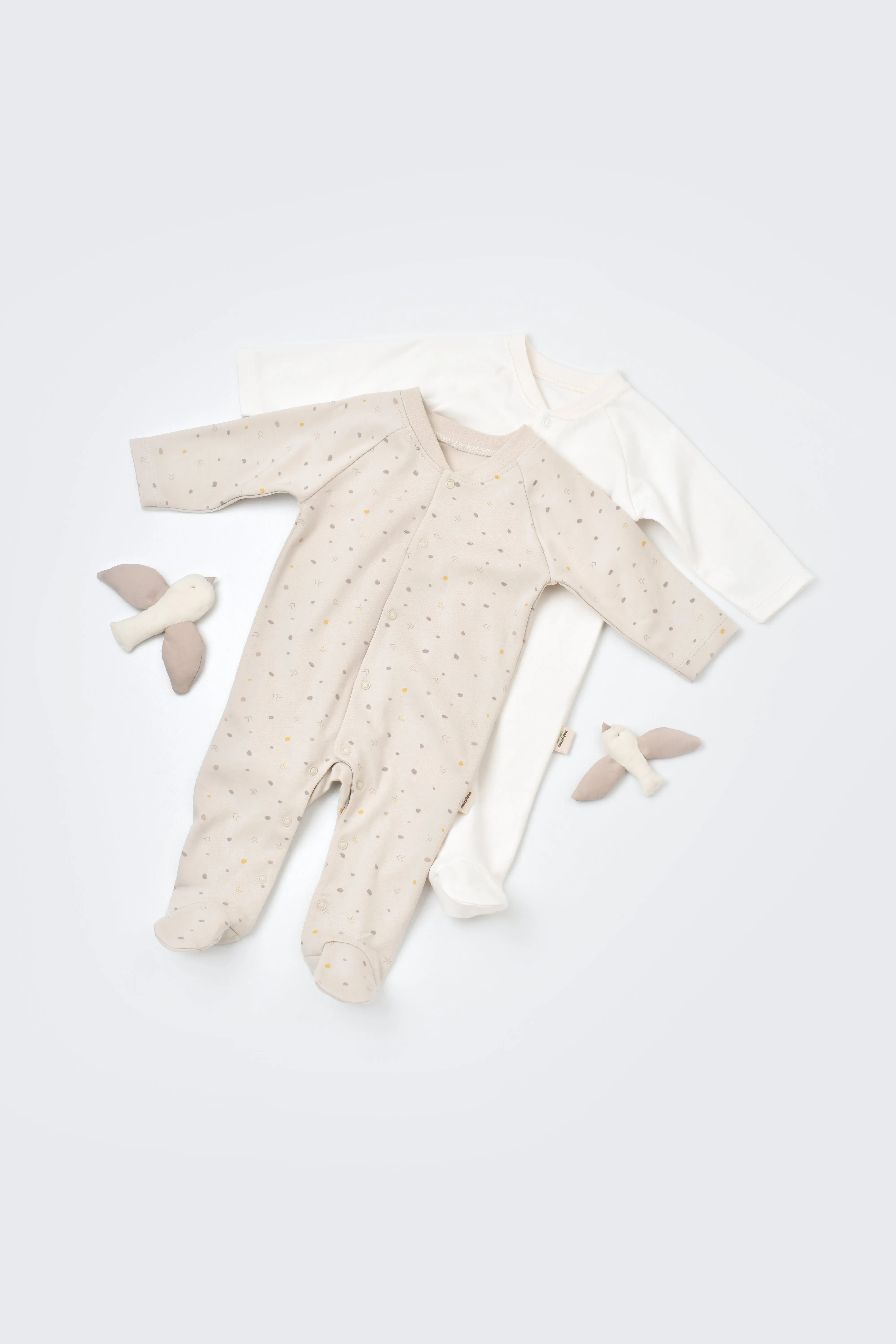 Two Onesie 100% Organic Cotton