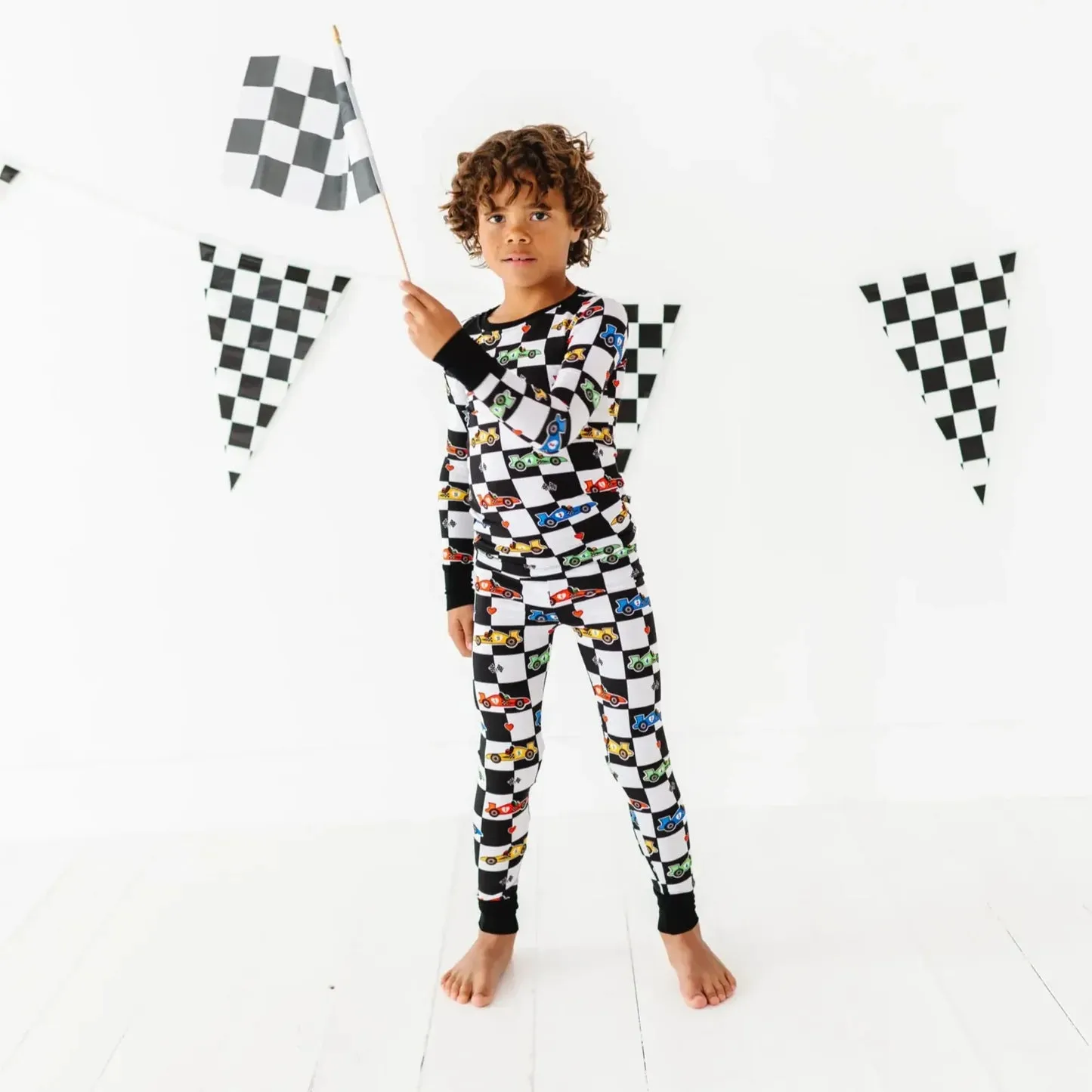 You Make My Heart Race Two-Piece Pajama Set